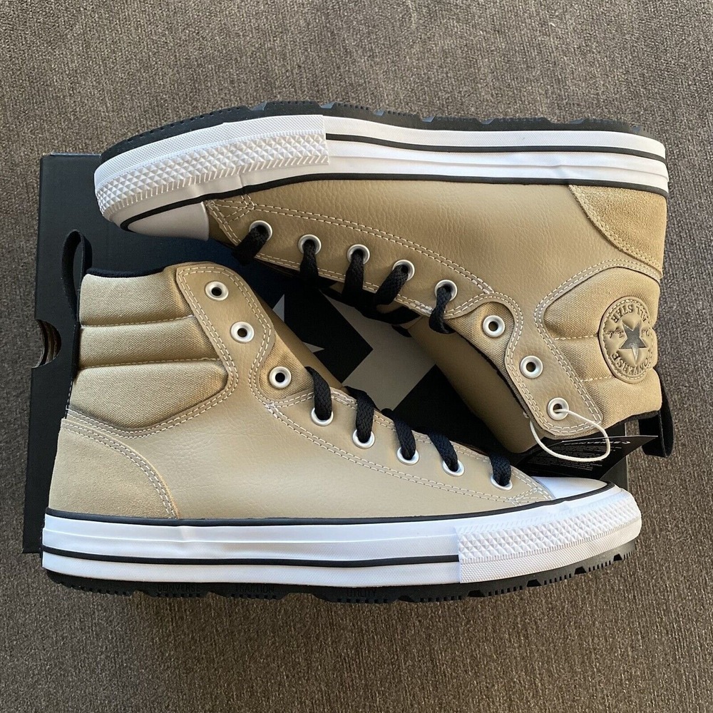 Converse Chuck Taylor All Star Berkshire Boot Hi Nomad Khaki Men Sz 10.5 A04475C